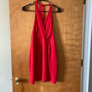 Red cocktail dress size small